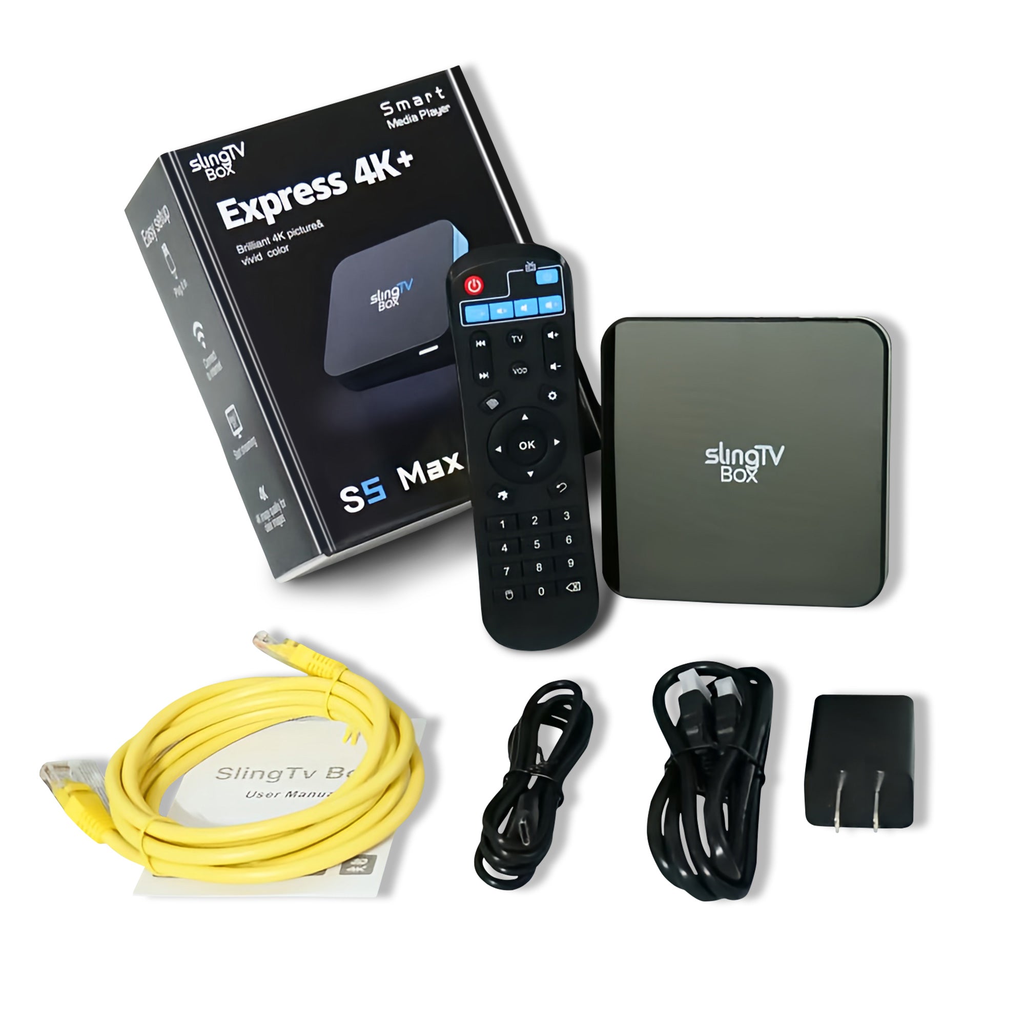 SlingTV Box S5 Max - Includes Adult Channels
